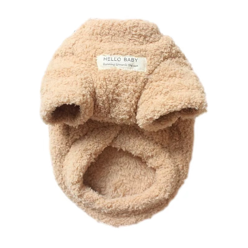 Zachte Teddy Fleece Hondentrui | Warm Winterjasje voor Kleine en Middelgrote Honden