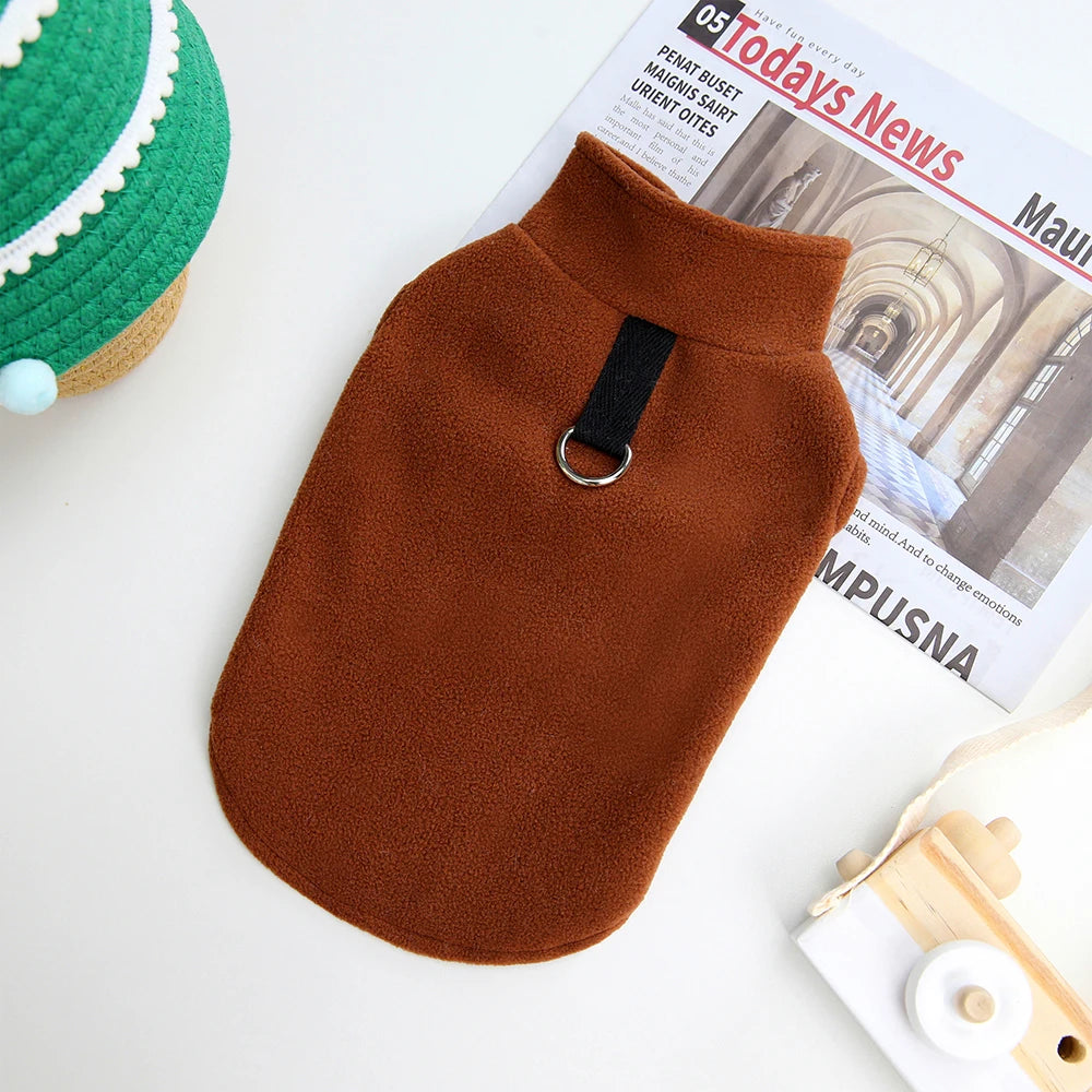 Warm Small Dog Clothes Soft Fleece Cat Dogs Clothing Pet Puppy Winter Vest Costume for Small Medium Dog Cats Chihuahua Yorkie