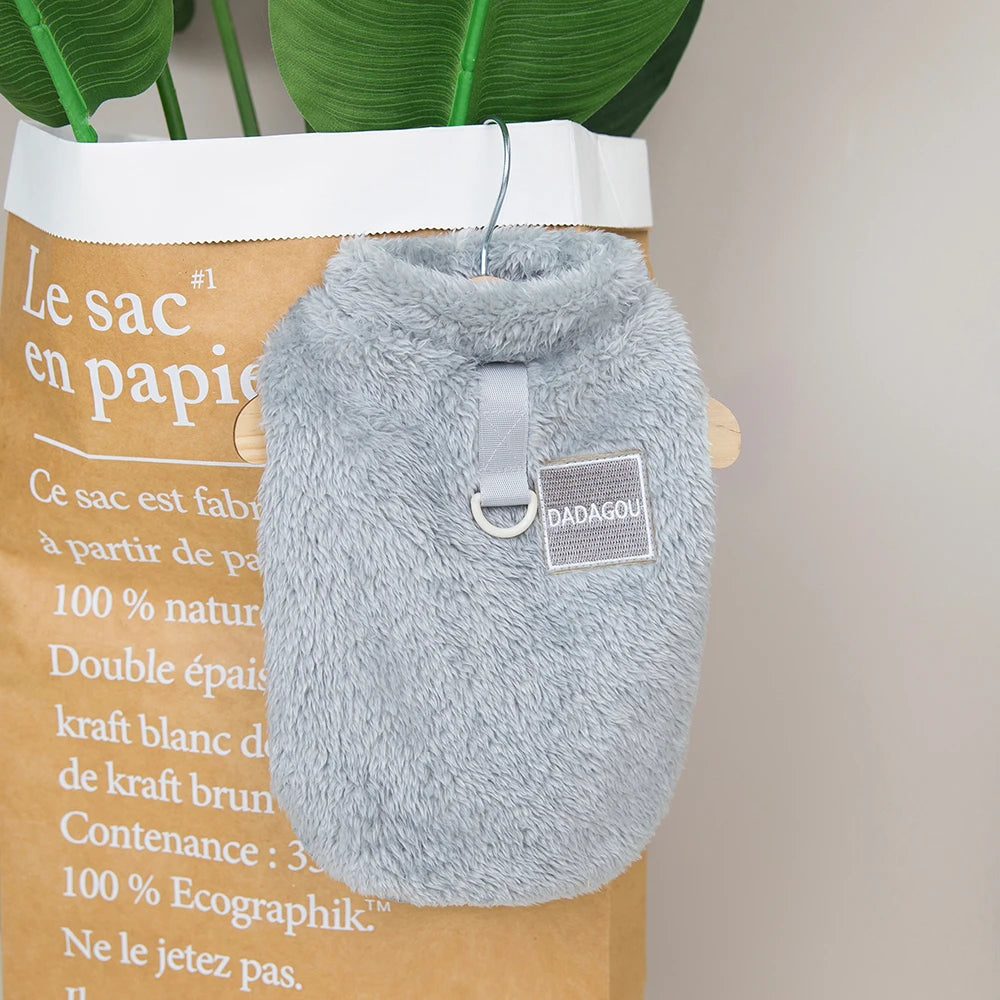 Warm Small Dog Clothes Soft Fleece Cat Dogs Clothing Pet Puppy Winter Vest Costume for Small Medium Dog Cats Chihuahua Yorkie
