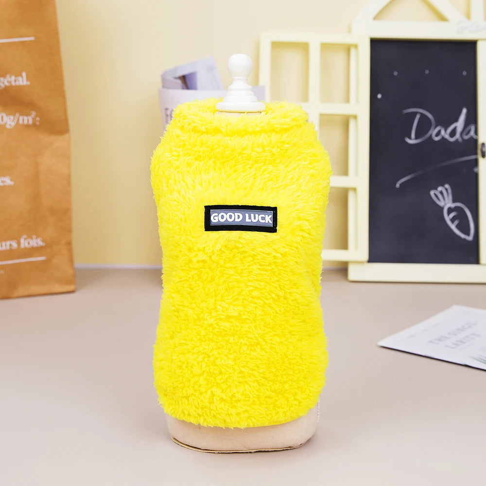 Warm Small Dog Clothes Soft Fleece Cat Dogs Clothing Pet Puppy Winter Vest Costume for Small Medium Dog Cats Chihuahua Yorkie