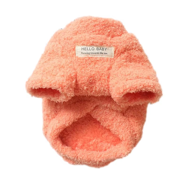 Zachte Teddy Fleece Hondentrui | Warm Winterjasje voor Kleine en Middelgrote Honden